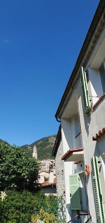 La Tiniera A Luceram - Maison Renovee 2023- Terrasse - Wifi - Village Des Creches Lucéram Exterior foto